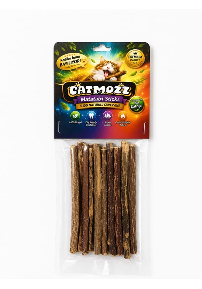Catmozz Premium Matatabi Stick 10 Adet