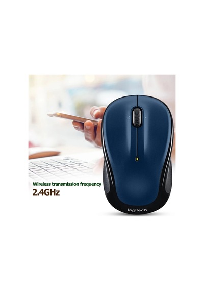 Logitech M325s Kablosuz Fareler 3 Düğmeler Usb Kablosuz Fare 1000 Dpı 2.4 Ghz Black M221