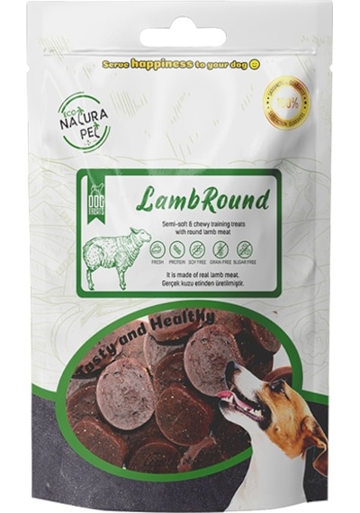 Eco Natura Pet Yumuşak Kuzu Etli Yuvarlak Köpek Ödül Maması