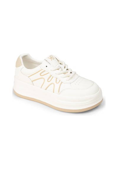 Deery Kadın Bej Renkli Platform Sneaker - K1064zbejc01 Bej