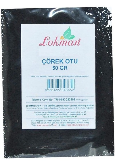 Lokman Çörek Otu 50 G
