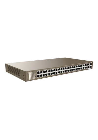 Tenda Teg1050f 48 Port 10-100-1000 Mbps + 2 Port Sfp Switch Çelik Kasa Rack Mount