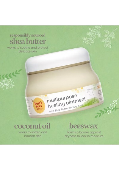 Burt's Bees Baby Burt S Bees Baby Doğal Onarıcı Merhem Bebekler İçin Nemlendirici Koruyucu Balm 212.6 G