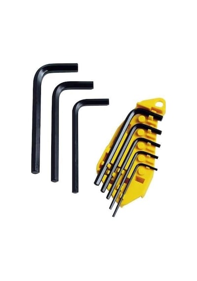 Mey İthalat St069252 Allen Anahtar Takımı 8 Parça İnç Ölçü
