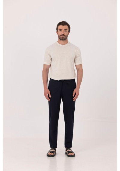 Sabri Özel Sütlü Kahve %100 Pamuk Bisiklet Yaka Düz Renk Basic T-shirt