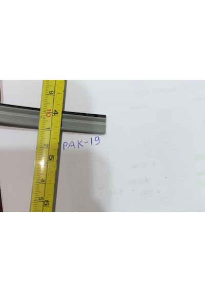 Seçil 10 M Pvc Pimapen Kapı-Pencere Fitili-Pak-19 Siyah Yalıtım Contası