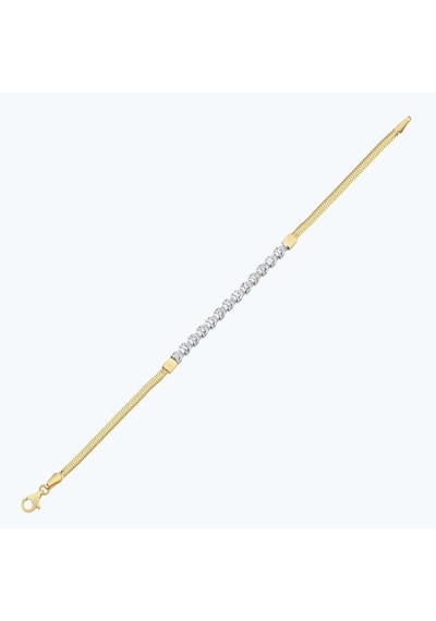 Altınbaş Altın Bileklik Blalg010-25608 Renkli Altın