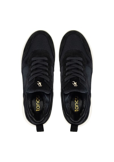 Tamer Tanca Kadın Hakiki Deri Siyah Sneakers & Spor Ayakkabı 879 5972 Bn Ayk Sk25-26 Sıyah Siyah