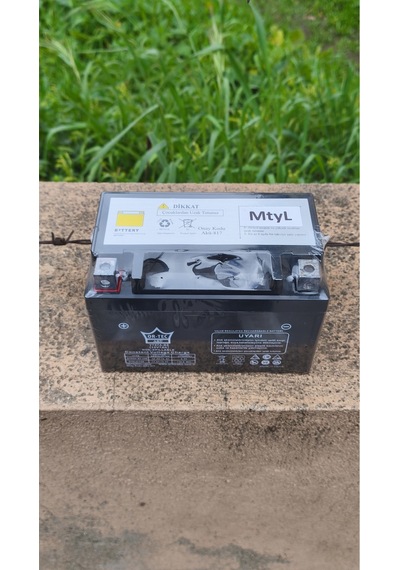 Mondial 100 Rt 125 Mt Uyumlu Kaliteli Hazır Şarjlı Akü 12 V 7 Ah