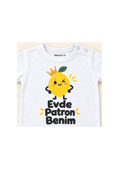 Babylimon Evde Patron Benim Baskılı Beyaz Kısa Kollu Çıtçıtlı Bebek Zıbını Beyaz - Evde Patron Benim - 928161964 Beyaz - Evde Patron Benim Babylimon Evde Patron Benim Baskılı Beyaz Kısa Kollu Çıtçıtlı Bebek Zıbını Beyaz - Evde Patron Benim - 928161964 Beyaz - Evde Patron Benim