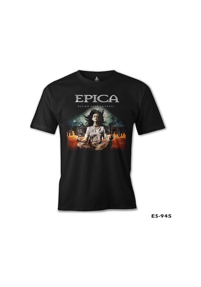 Epica - Design Your Universe Siyah Erkek Tshirt