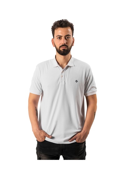 Freecamp Breeze Erkek Polo T-shirt-beyaz