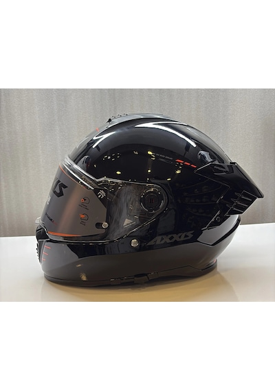 Axxıs Kask Hawk Evo Sv Solıd A1 Parlak Siyah