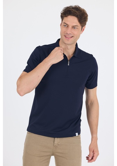 Koyu Lacivert Kısa Kol Düz Suprem Polo Yaka Cepsiz Esnek Casual Slim Fit Tişört 1011250161 200 Koyu Lacivert Koyu Lacivert Kısa Kol Düz Suprem Polo Yaka Cepsiz Esnek Casual Slim Fit Tişört 1011250161 200 Koyu Lacivert