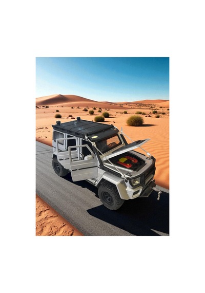Çek Bırak Işıklı Ve Sesli Off Road Jeep 23 Cm Çekme Halat İpli Metal Kasa Açılabilir Kapılar 43828170