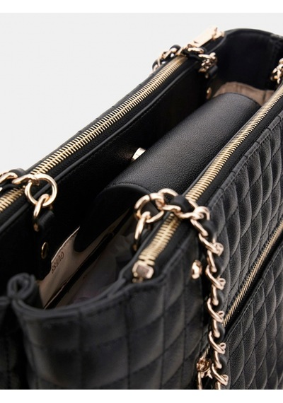 Guess Brera Kadın Siyah El Çantası Hwqg8424220-bla Siyah