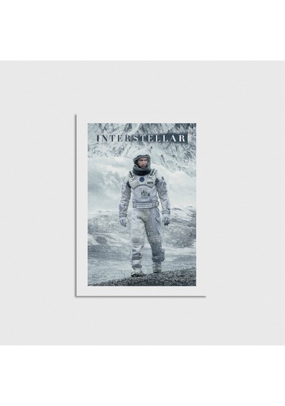Interstellar 2014 Film Posteri Çerçevesiz Poster Duvar Dekorasyonu Pn11p294