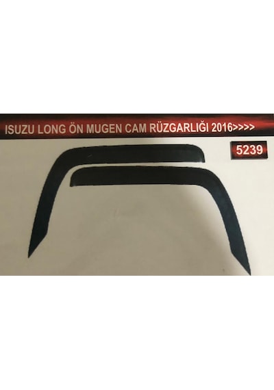 Isuzu Long Ön Mugen 2'Li Cam Rüzgarlık Seti