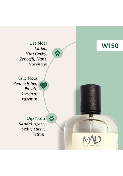 Mad W150 Selective Erkek Parfüm EDP 50 ML