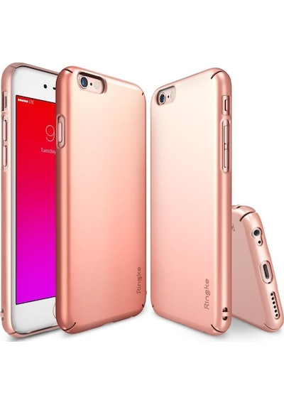 Ringke Slim Apple Uyumlu iPhone 6s/ 6 İle Kılıf Rose Gold