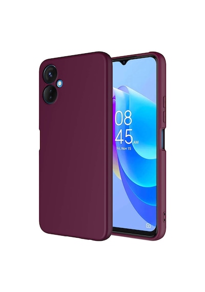 Tecno Spark 9 Pro Kılıf Yumuşak Silikon Kamera Korumalı Lansman Pazarplus Kırmızı