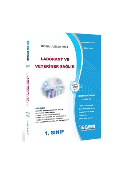 Aöf Laborant Ve Veteriner Sağlık Dönemi Bahar Konu Soru Bankası