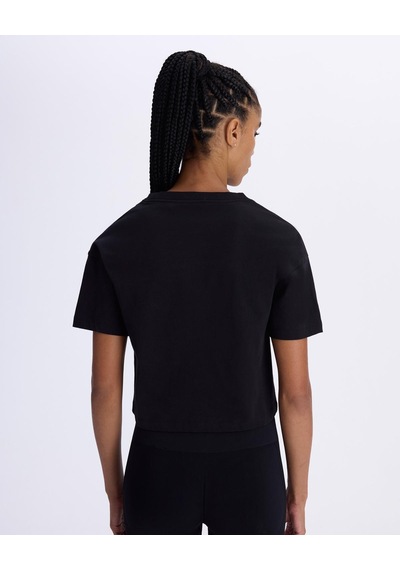 Kappa Authentic Asty Kadın Siyah Comfort Tişört