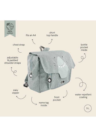 Trixie Mr.shark Satchel - Okul Çantası Karışık