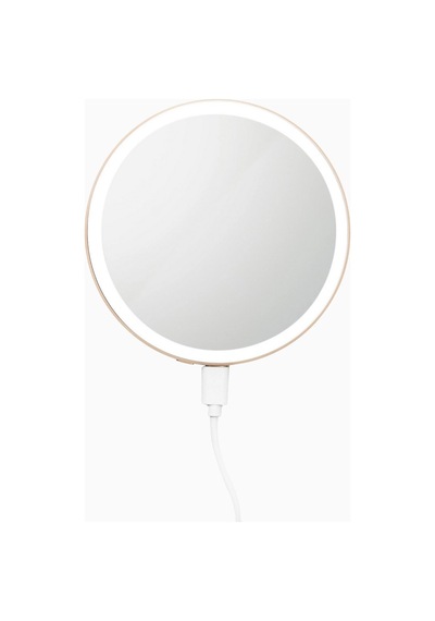 Beautifect Glow Compact Lüks Sensörlü Kompakt Ayna Makyaj Aynaları Altın - Beyaz
