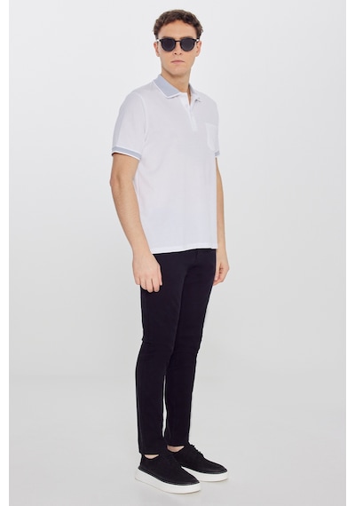 Ac&Co / Altınyıldız Classics Erkek Beyaz-Beyaz Polo Yaka Cepli Regular Fit Bol Kesim Düz Tişört 4A4820200004Bby4XL Beyaz Ac&Co / Altınyıldız Classics Erkek Beyaz-Beyaz Polo Yaka Cepli Regular Fit Bol Kesim Düz Tişört 4A4820200004Bby4XL Beyaz