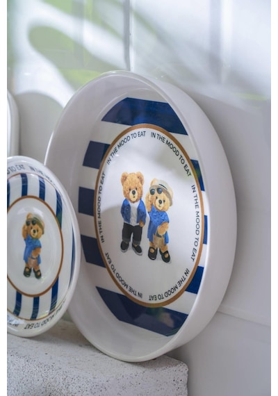 Acar Cool Bear 6 Kişilik 21 Parça Kahvaltı Takımı Çok Renkli
