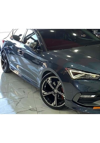 Seat Leon Mk4 Aero Marşpiyel Seti Mat Siyah Plastik 2020-2022