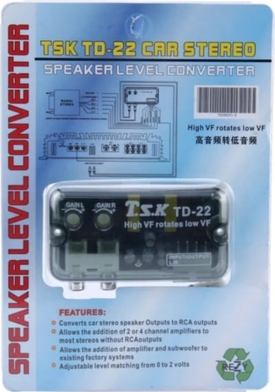 TSK-Japon Amfi Deck Çevirici Anfi Tetikleyicili Konvertör Tsk Td22