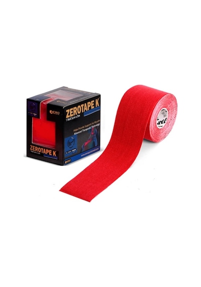 Zerotape K Kinesio  Bandı 5 CM x 5 M Kırmızı