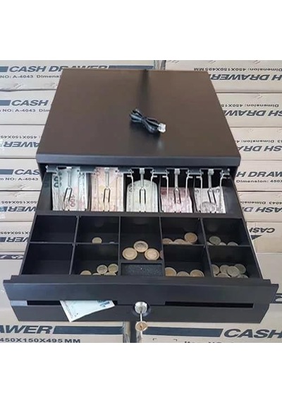 Metal Para Çekmecesi 8+5 13 Gözlü Profesyonel Tip