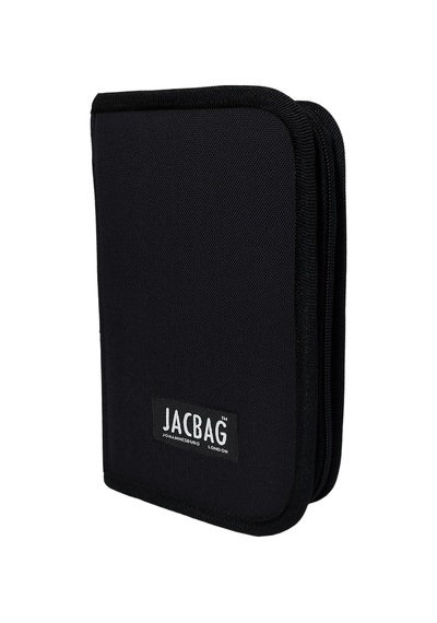 Jacbag Cover -sert Kapaklı Lastikli Kalem Kutusu Cover-siyah Renk