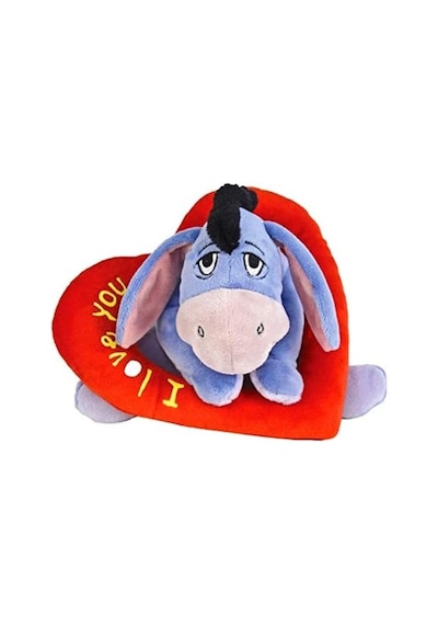 Wtp Temalı - Eeyore Kalp Halkalı 25cm 000 Açık Krem