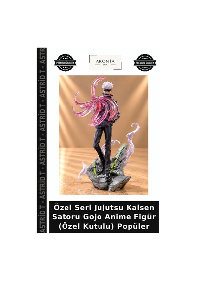 Özel Seri Jujutsu Kaisen Satoru Gojo Anime Figür Özel Kutulu Popüler