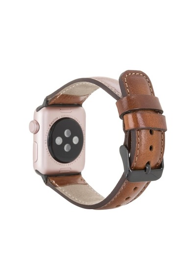 Bouletta Apple Watch Uyumlu Deri Kordon 38-40-41Mm Rtst2Ef Taba