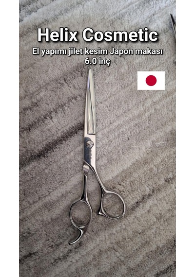 Japon Çeliği 6.0 Profesyonel Makas Jilet Kesim