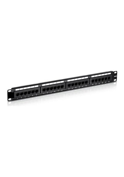 Ods 10C-Sb1U24Pcat6U-Rl1A 24 Port Cat6 Utp Dolu Patch Panel