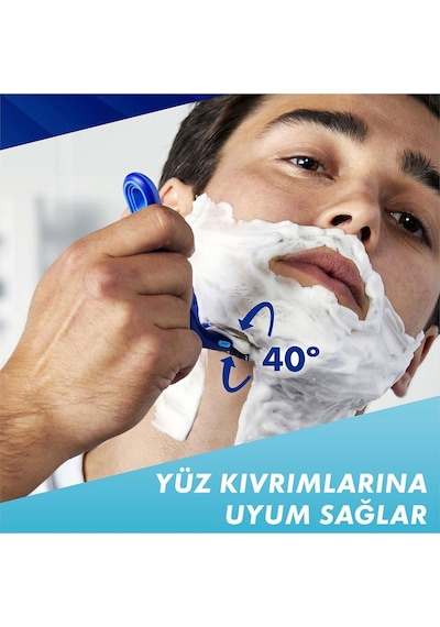 Gillette Sensor3+ Comfort 8'li Yedek Bıçak Başlığı