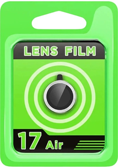 Apple Uyumlu iPhone 17 Air Raze Metal Kamera Lens - Gümüş Diğer