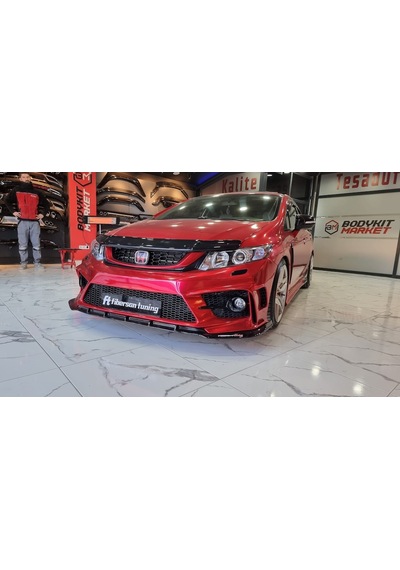 Honda Civic Fb7 F450 Ön Tampon (2012...)---fibersan Tuning