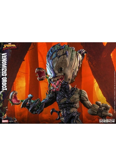 Hot Toys Venomized Groot Collectible Figure Tms 027 - Spider-Man.