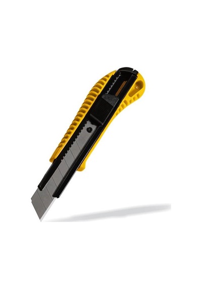 Kraf Maket Bıçağı Geniş Plastik Metal Ağızlı 629G