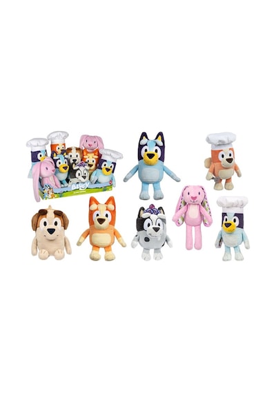 Neco Bluey Pelus Fıgur 16-23 Cm Asortı 9lu Dısplay