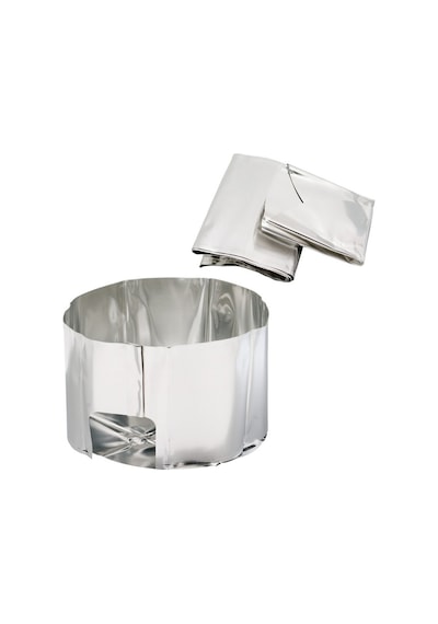 Msr Solid Heat Reflector With Windscreen Ocak Rüzgarlığı Gümüş