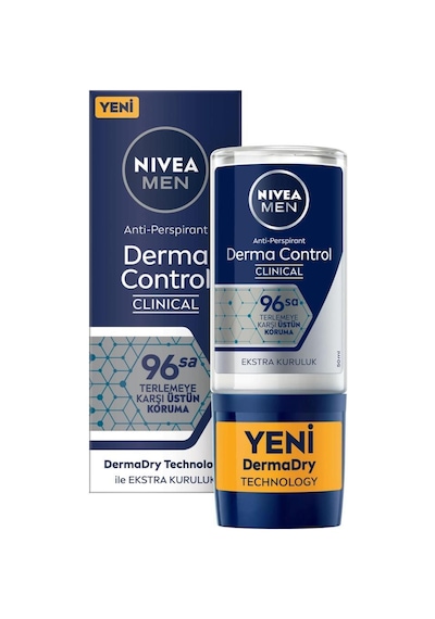 Nivea Derma Control Clinical Perspirant Erkek Roll-On 50 ML