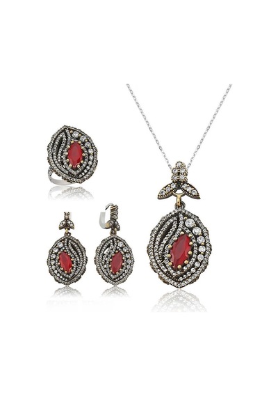 Gümüş Otantik Bayan Set Gümüş